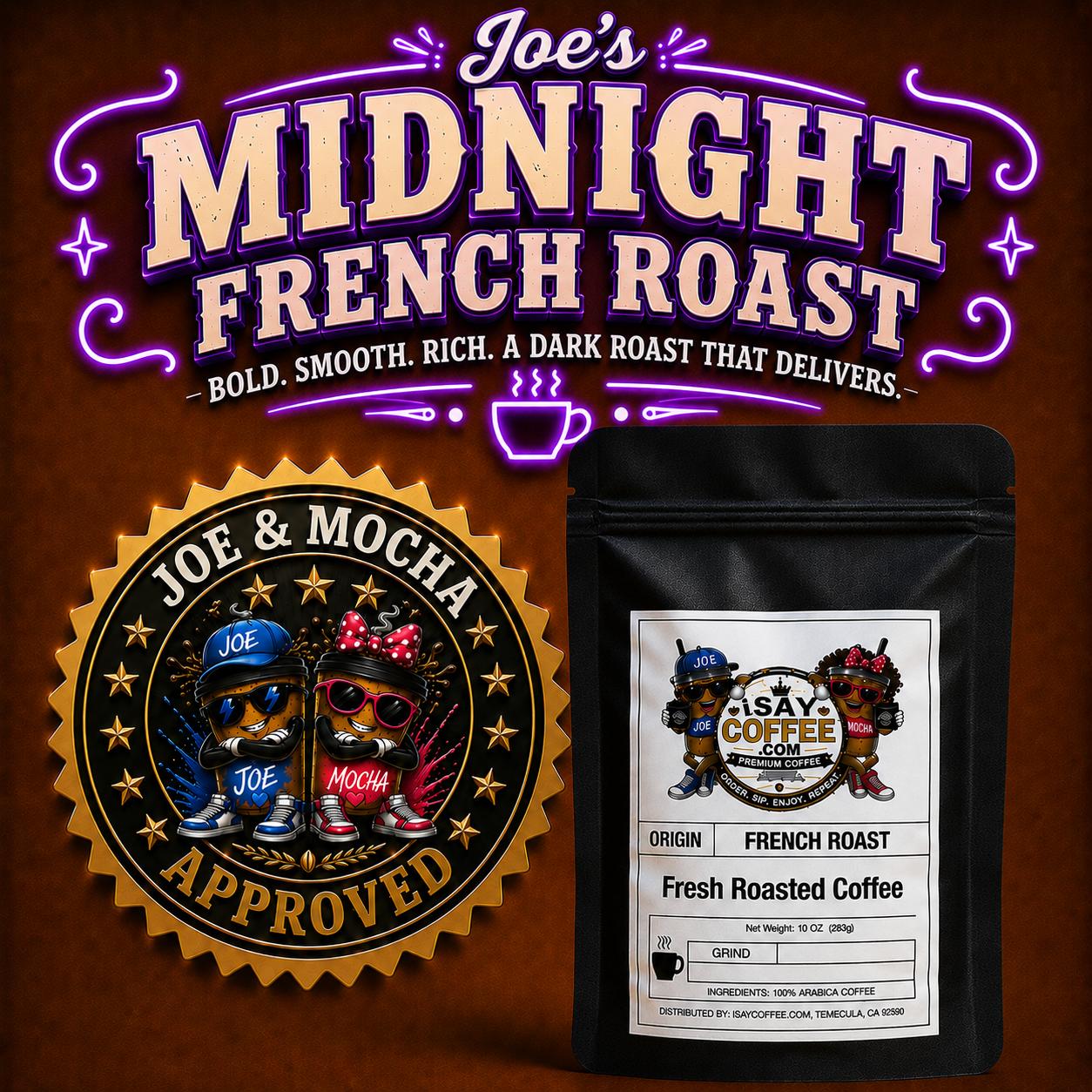 Joe's Midnight French Roast 🌑
